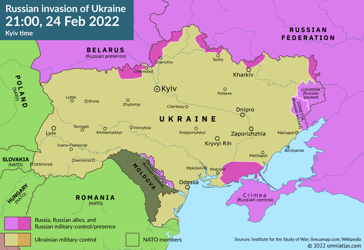 Ukraine 24 Feb 2022