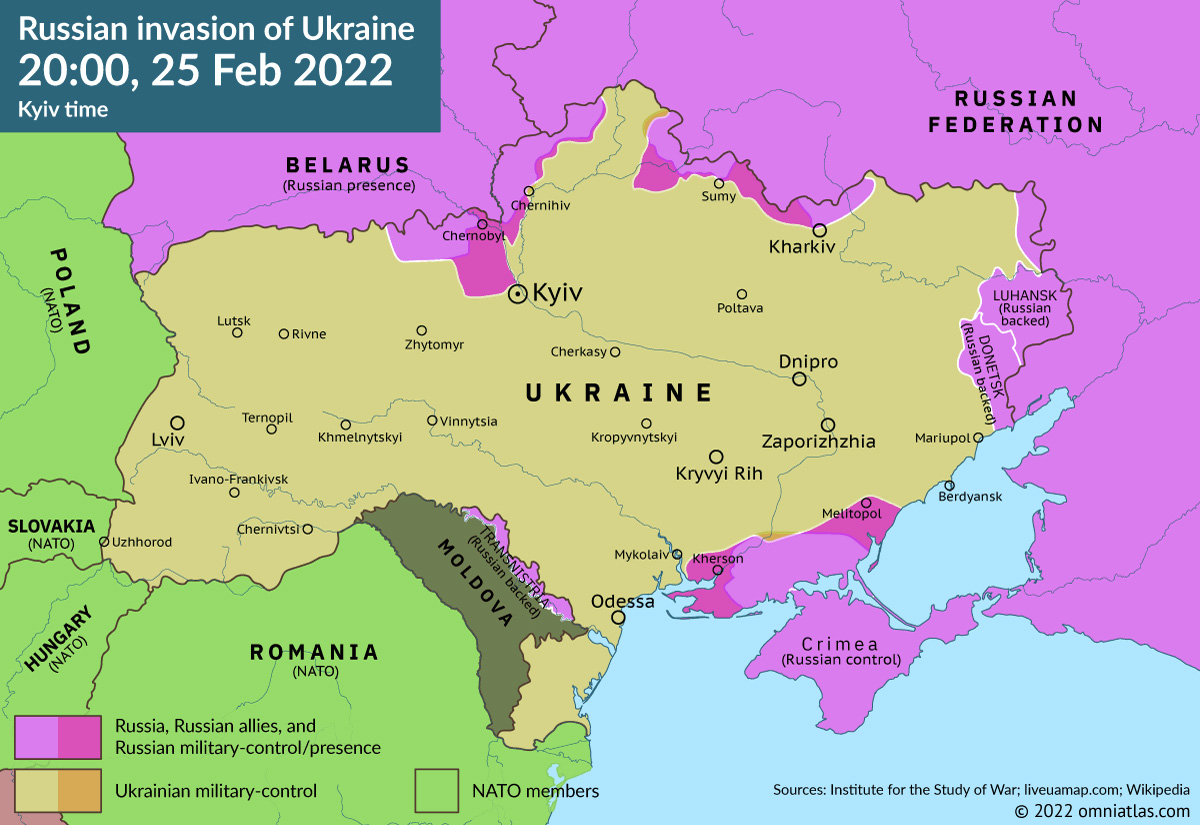 Ukraine 25 Feb 2022