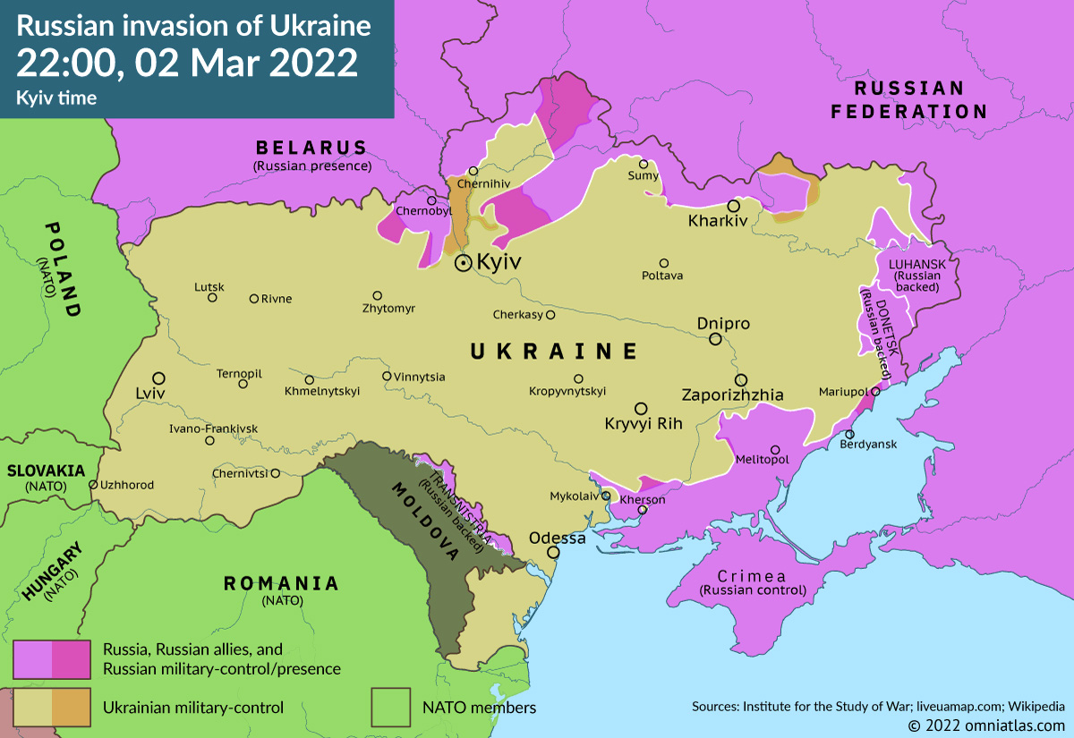 Ukraine 2 Mar 2022
