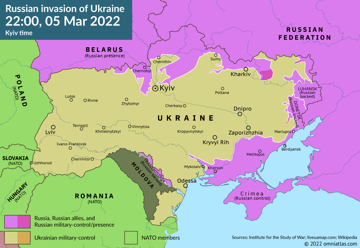 Ukraine 5 Mar 2022