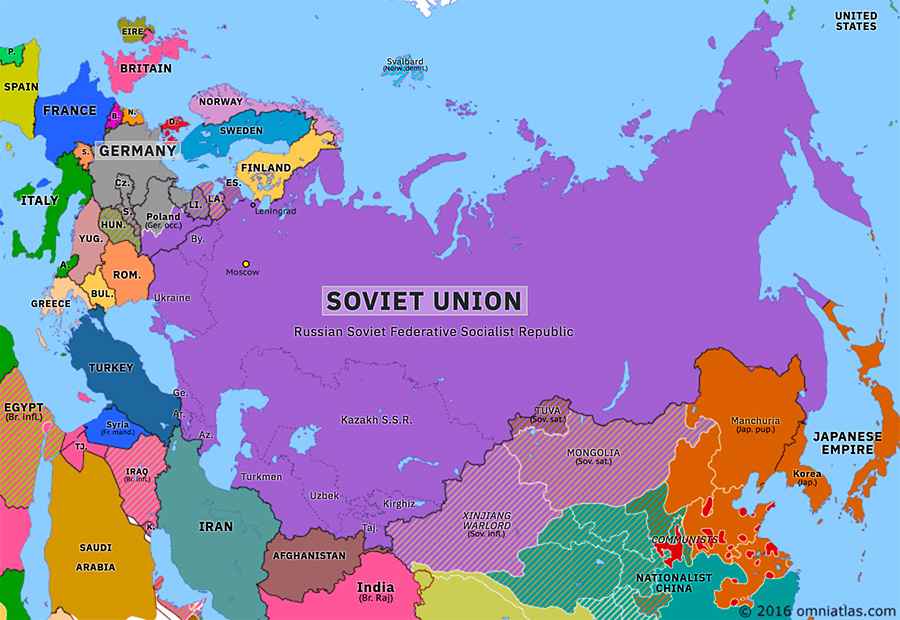 Molotov–Ribbentrop Pact | Historical Atlas of Northern Eurasia (28 ...