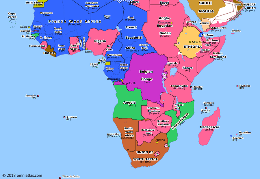 broskev Vyčerpání symbol africa war map Poměrně ospravedlnit hierarchie