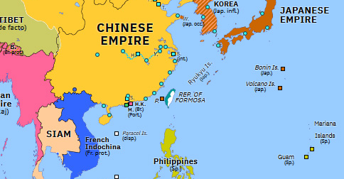 Taiwan On Asia Map Triple Intervention and Taiwan | Historical Atlas of Asia Pacific 