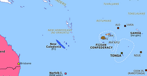Fijian Confederacy | Historical Atlas of Australasia (8 May 1865 ...