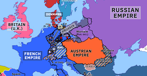 Armistice of Pläswitz | Historical Atlas of Europe (4 June 1813 ...