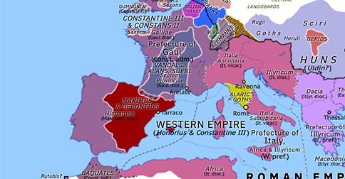 Vandalic invasion of Spain