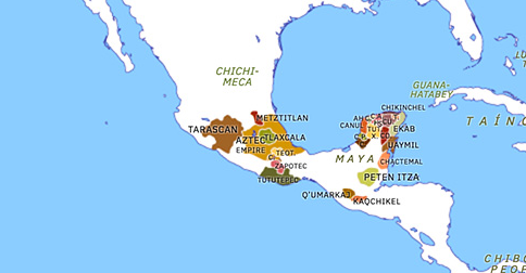 Aztec World Map