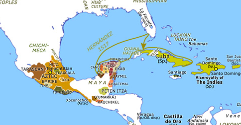 Spanish–Mesoamerican contact