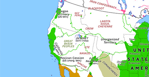 California Gold Rush Historical Atlas Of North America 11 February 1849 Omniatlas