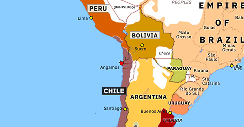 Chile, Bolivia