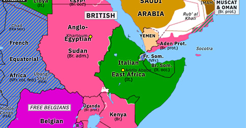 africa italian east sub saharan omniatlas 1940