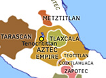 Mexico & Central America 1468: Aztec expansion under Moctezuma I