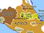 Historical Atlas of Mexico & Central America 1521: Fall of Tenochtitlan
