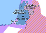 Historical Atlas of Eastern Mediterranean 66: Great Jewish Revolt