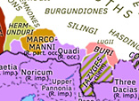 Historical Atlas of Europe 180: Second Marcomannic War