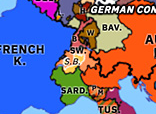 Historical Atlas of Europe 1847: Sonderbund War
