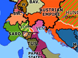 Europe 1848: First Italian War of Independence
