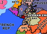Historical Atlas of Europe 1849: May Uprisings