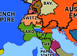 Historical Atlas of Europe 1859: Solferino and its Aftermath