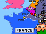 Historical Atlas of Europe 1870: Siege of Paris