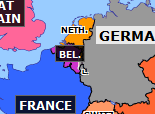 Historical Atlas of Europe 1914: Outbreak of the Great War