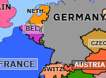 Historical Atlas of Europe 1936: Remilitarization of the Rhineland