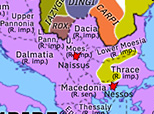 Historical Atlas of Europe 268: Battle of Nessos