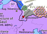 Historical Atlas of Europe 368: Battle of Solicinium
