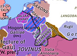 Historical Atlas of Europe 411: Revolt of Jovinus