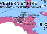 Historical Atlas of Europe 435: Treaty of Hippo Regius