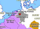 Historical Atlas of Europe 9: Battle of the Teutoburg Forest