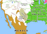 North America 1845: Annexation of Texas