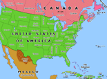 North America 1919: Treaty of Versailles
