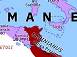 Historical Atlas of Northern Africa 240: Sabinianus