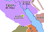 Historical Atlas of Northern Africa 294: Busiris–Coptos Revolt