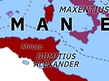 Historical Atlas of Northern Africa 308: Domitius Alexander