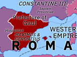 Historical Atlas of Northern Africa 409: Gerontian Revolt
