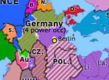 Historical Atlas of Northern Eurasia 1948: Berlin Blockade