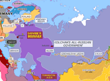 Historical Atlas of Northern Eurasia 1919: Whites in Retreat