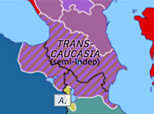 Southern Asia 1917: Transcaucasian Commissariat