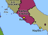 Western Mediterranean 1848: Flight of Pius IX