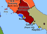 Western Mediterranean 1849: Napoleon III’s Siege of Rome