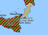 Western Mediterranean 1860: Garibaldi’s landing in Calabria