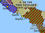 Western Mediterranean 1860: Garibaldi’s entry into Naples