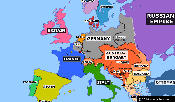 battle of verdun ww1 in europe