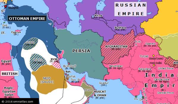 Дурранийская империя карта