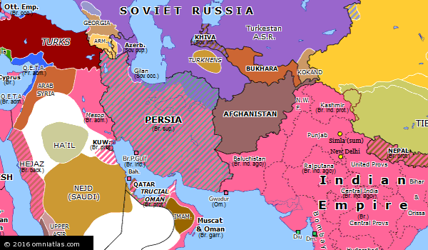 Карта армении 1918 1920 года